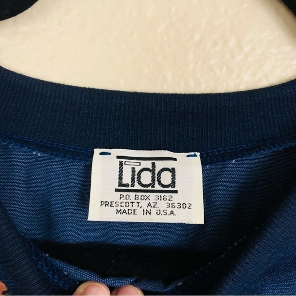 Vintage Hand Painted Embellished Lida Sovers Native American Shirt Size XL - Picture 5 of 6